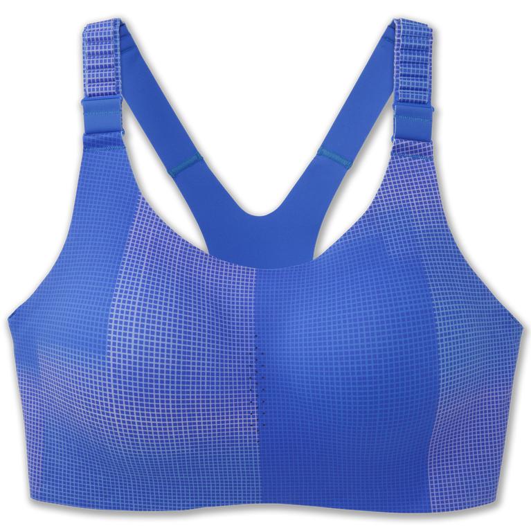 Brooks Dare Racerback 2.0 Sports Women's Running Bra - Bluetiful Altitude Print (28107-ZOGA)